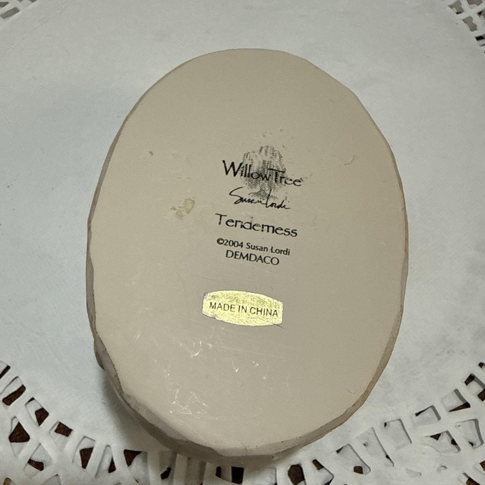 Willow Tree Demdaco Tenderness Trinket Box #26613 Susan Lordi 2004 Mother Child - Picture 9 of 11